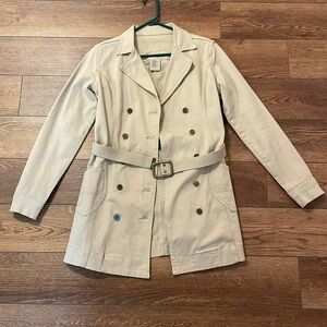 Jou Jou Canvas Trench coat